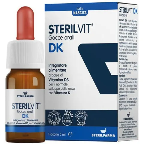 Sterilfarma Sterilvit Dk Gocce 5 ml – immagine 2
