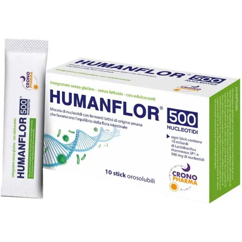 CRONO PHARMA Srl HUMANFLOR 500 Nucleotidi 8 Stk – immagine 3