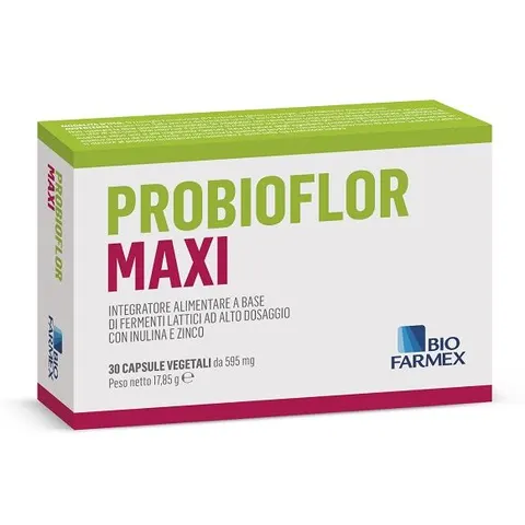 Biofarmex Probioflor Maxi 30cps – immagine 2