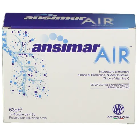 abc farmaceutici Ansimar Air 14 Bustine 4,5g – immagine 4