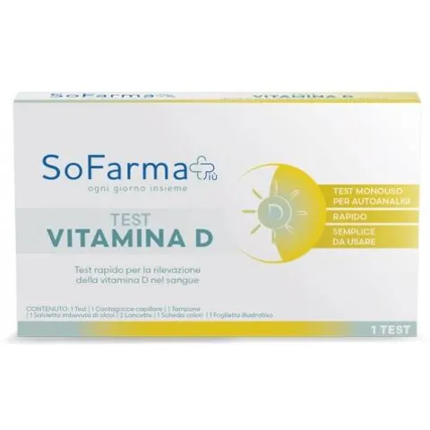 Sofarmapiù Test Autodiagnostico Vitamina D 1 Test – immagine 2