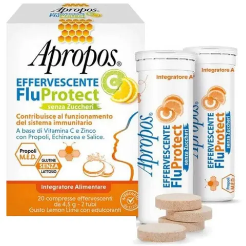 Apropos Efferv C Fluprot 20 Compresse – immagine 4