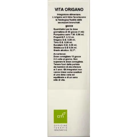 Oti Vita Origano Gocce 30ml – immagine 3