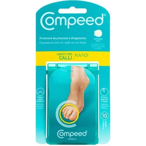 compeed cerotti per calli interno dita 10 pezzi – immagine 5