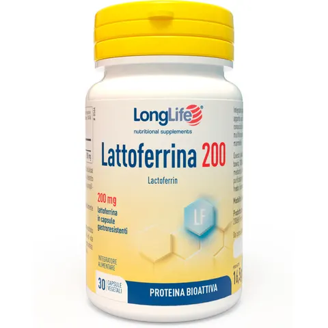 long life Longlife Lattoferrina200 30capsule – immagine 5