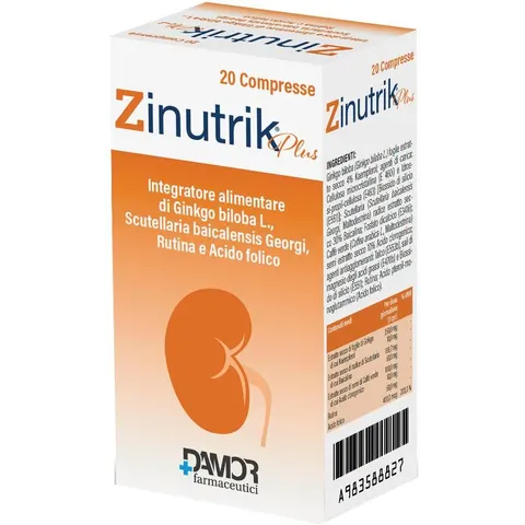 Farmaceutici Damor Zinutrik Plus 20Cpr – immagine 3