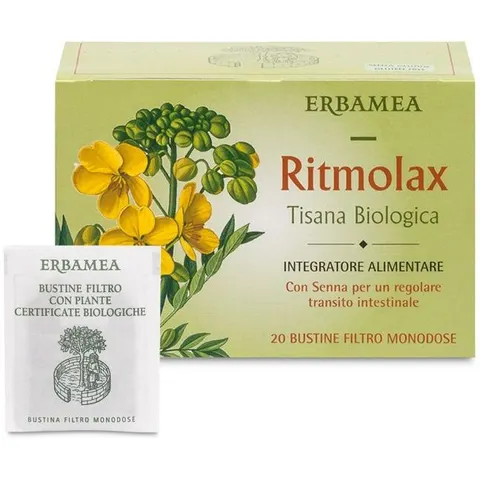 erbamea Ritmolax tisana bio 20 Bustine ebm – immagine 4