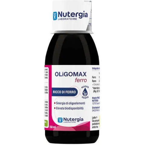 LABORATOIRE NUTERGIA OLIGOMAX Ferro 150ml – immagine 3