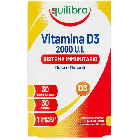 equilibra srl Equilibra Vitamina D3 30 Compresse – immagine 4