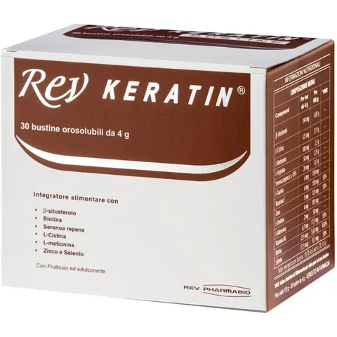 rev keratin 30 bustine – immagine 3