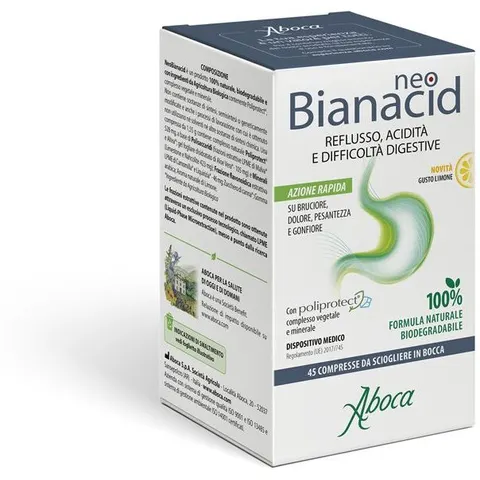 Aboca Neobianacid 45Cpr Limone – immagine 4