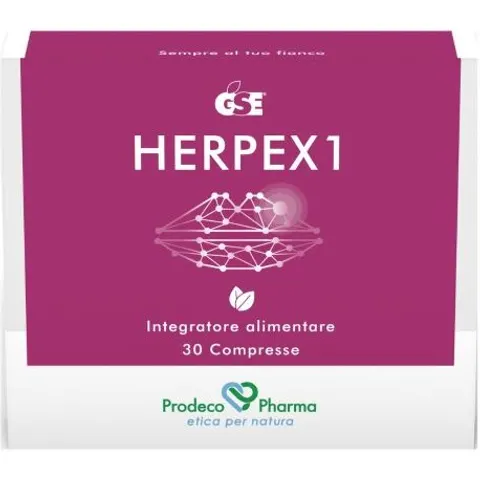 Prodeco Pharma Gse Herpex 1 Integratore 30 Compresse – immagine 2