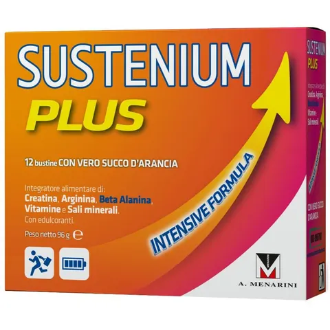 Sustenium Plus Integratore di Creatina Arginina 12 Bustine – immagine 4