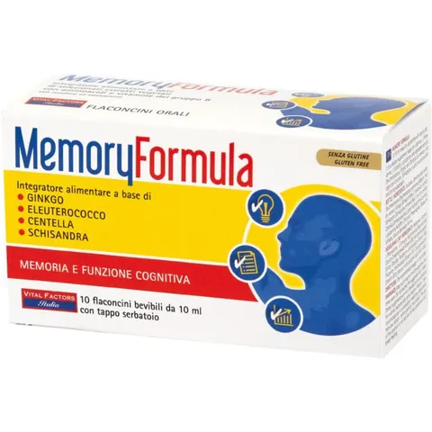 vital factors Memory formula 10Flaconcini 10ml – immagine 3