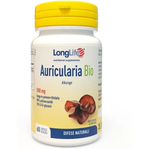 long life Longlife Auricularia Bio 60capsule – immagine 4