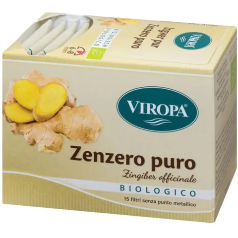 viropa zenzero puro bio 15 bustine – 926674146 – immagine 3