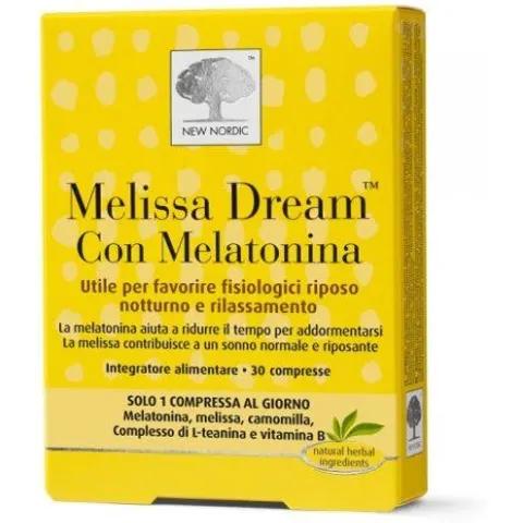 Melissa Dream Melatonina 30cpr – immagine 3