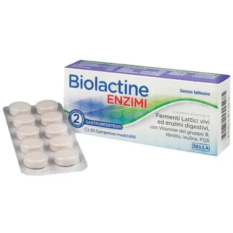 biolactine Enzimi 20 Compresse – immagine 3