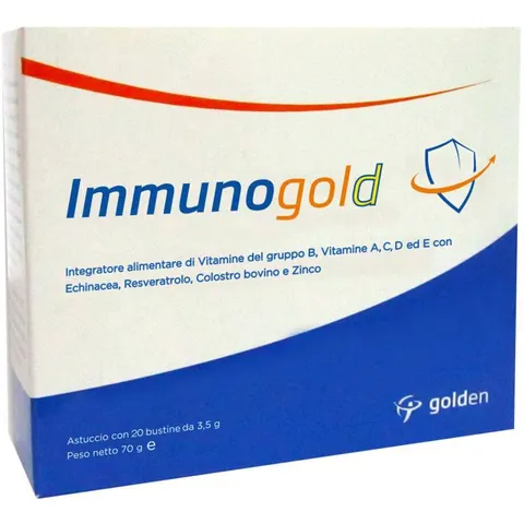 golden pharma Immunogold 20 Bustine – immagine 3