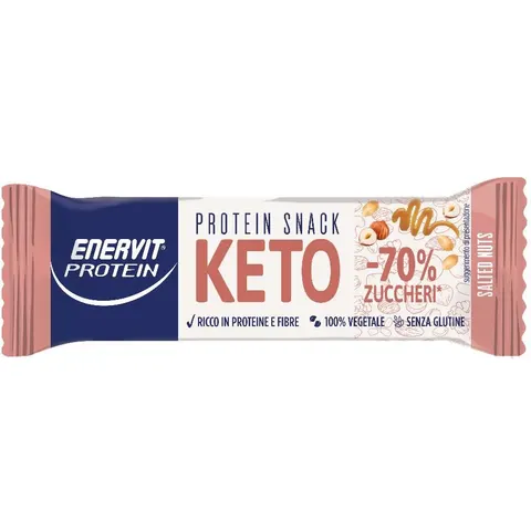 Enervit Protein Keto Snack Salted Nuts 35 G – immagine 5