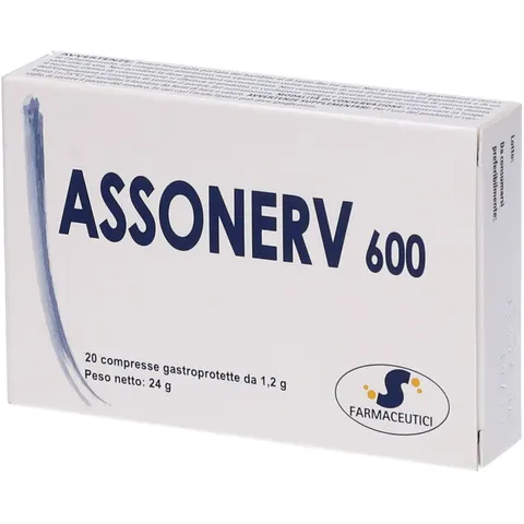 s.farmaceutici Assonerv 600 20 Compresse – immagine 3