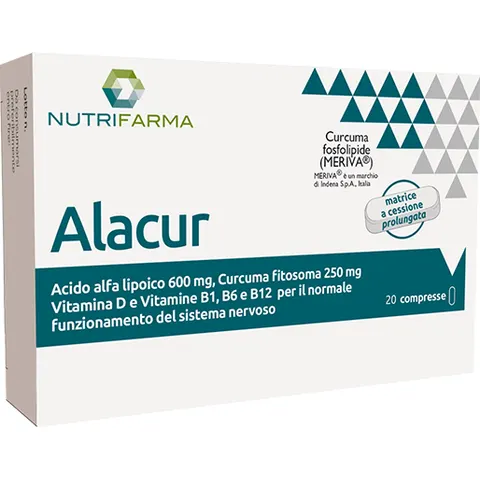 Nutrifarma Alacur 20 cpr – immagine 5
