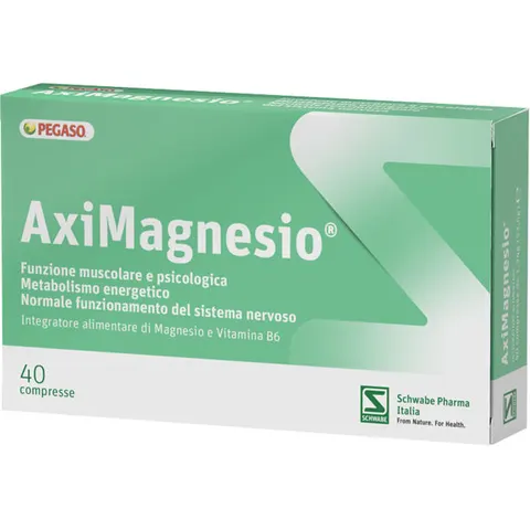 SCHWABE PHARMA ITALIA Srl Pegaso AxiMagnesio, 40 Compresse – immagine 2
