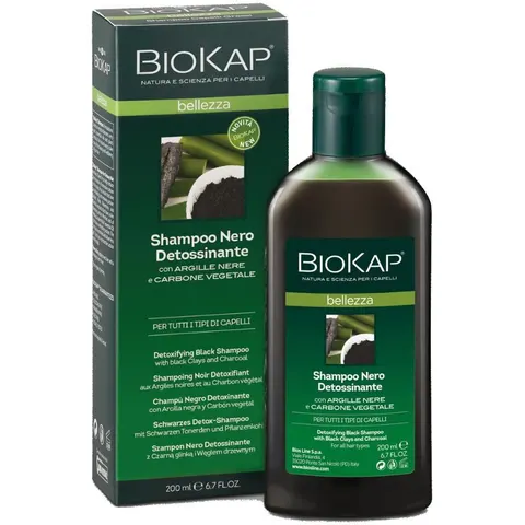 biokap Shampoo nero detossinante – immagine 5