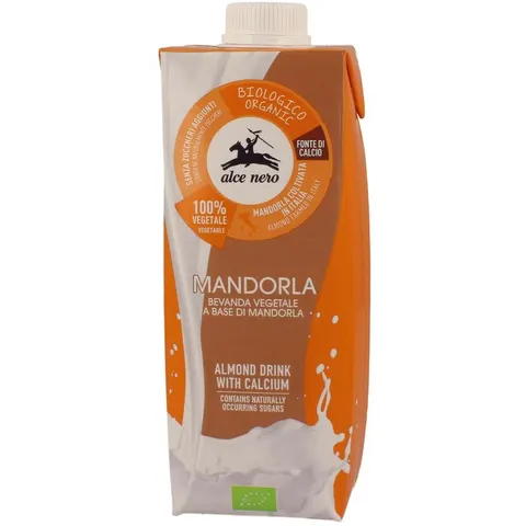 Alce Nero Bevanda Vegetale Mandorla Bio Brik – immagine 4