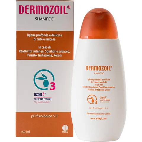 ERBAGIL Srl Dermozoil Shampoo, 150 ml – immagine 3