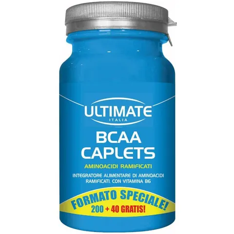 ULTIMATE ITALIA Bcaa Caplets 200 Compresse – immagine 3