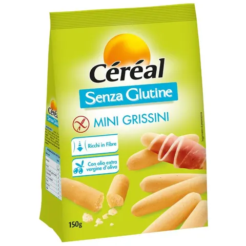 cereal Grissini Mini Senza Glutine 150g – immagine 2