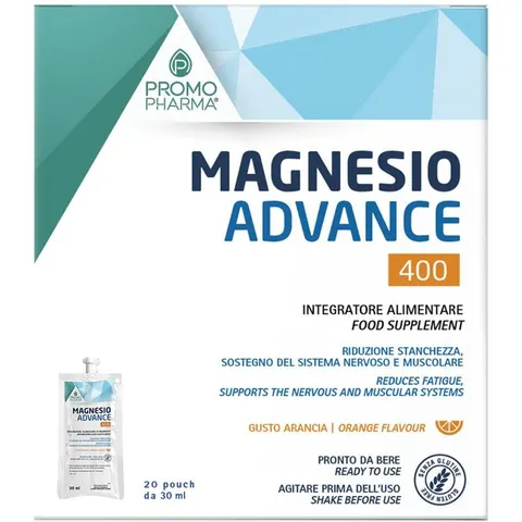 Magnesio Advance 400 20 Pouch – immagine 5