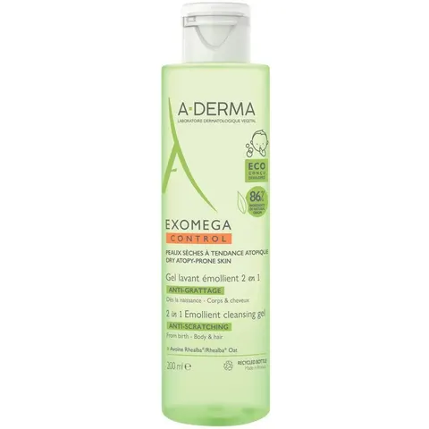 a-derma Exomega control gel 2in1 200 ml – immagine 4