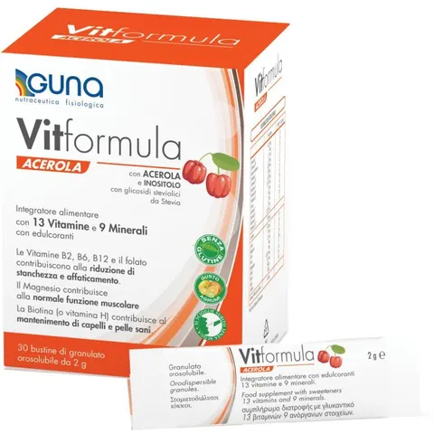 Vitformula Acerola 30 Stick da 2g – immagine 4