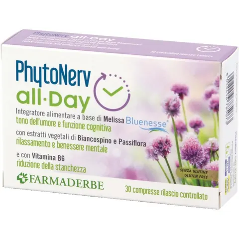 FARMADERBE Srl PHYTONERV ALL DAY 30CPR – immagine 2