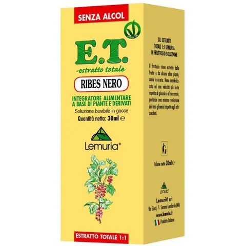 Ribes Nero E.T. 30ml Lemuria – immagine 3