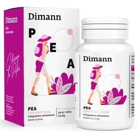 YELLOW PEOPLE LAB Srl Dimann PEA, 60 Compresse – immagine 2