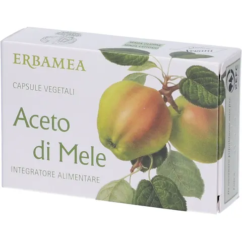 Erbamea Aceto Di Mele 30 Capsule – immagine 3