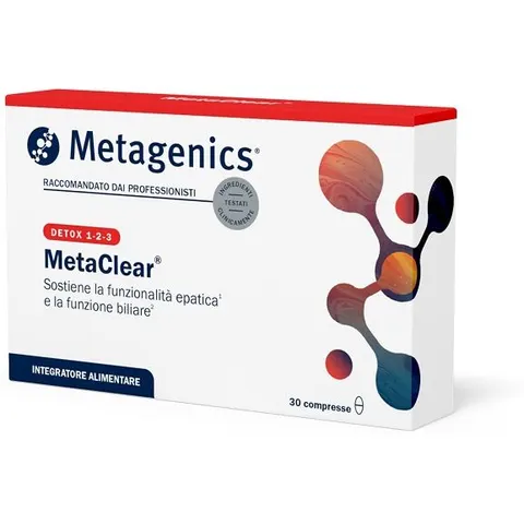 METAGENICS Metaclear 30 Compresse – immagine 5