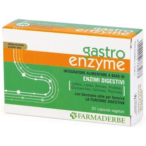 Farmaderbe Gastro Enzyme 30 Capsule – immagine 3