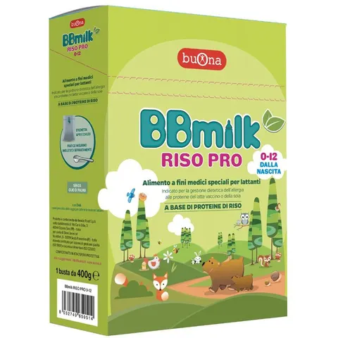 Buona Bbmilk Riso Pro 0-12 400g – immagine 2