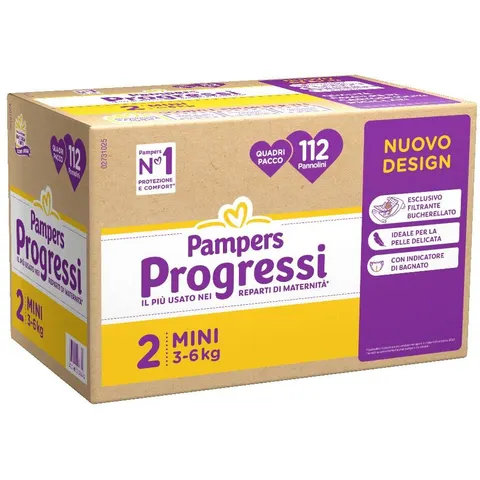 Pampers Quadri Progressi Mini X112 – immagine 4