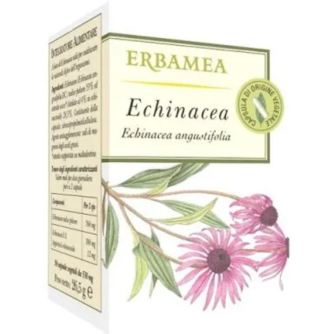 Erbamea Echinacea - 50 Capsule Vegetali – immagine 2