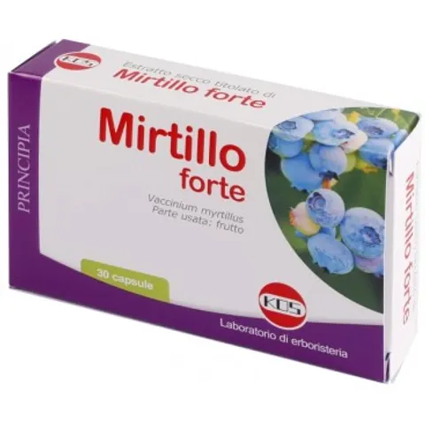 KOS Srl Mirtillo forte 30 cps 15g – immagine 4