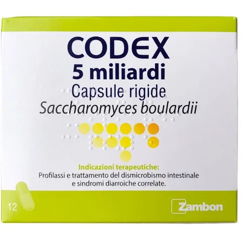 Biocodex Codex 5 miliardi 12 capsule rigide – immagine 2