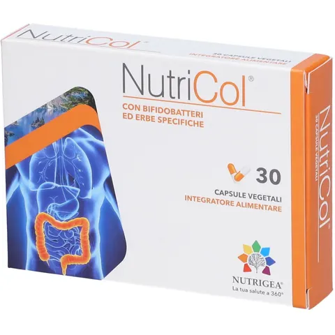 Nutrigea Nutricol 30 Capsule Vegetali – immagine 3