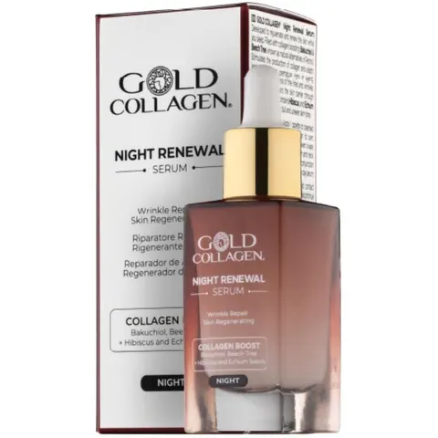 gold collagen night renewal 30 ml – immagine 3