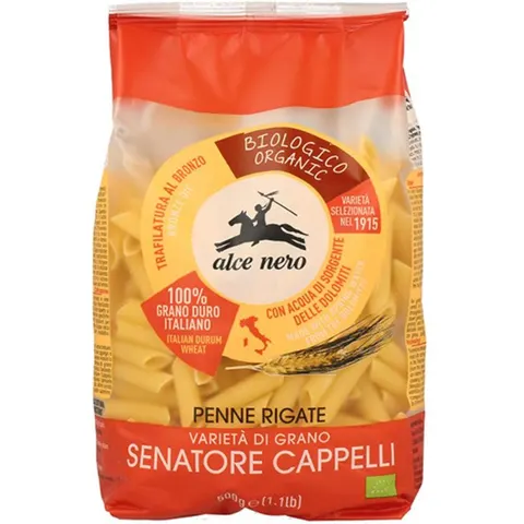 alce nero Penne rigate semola sen c bio – immagine 3