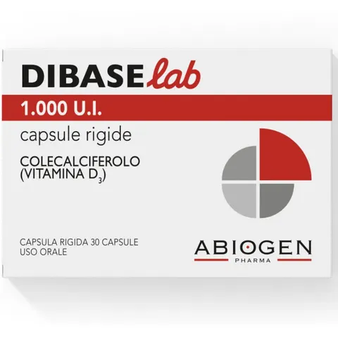 ABIOGEN PHARMA SpA Abiogen Pharma, DibaseLab 1000 UI, 30 Capsule – immagine 2